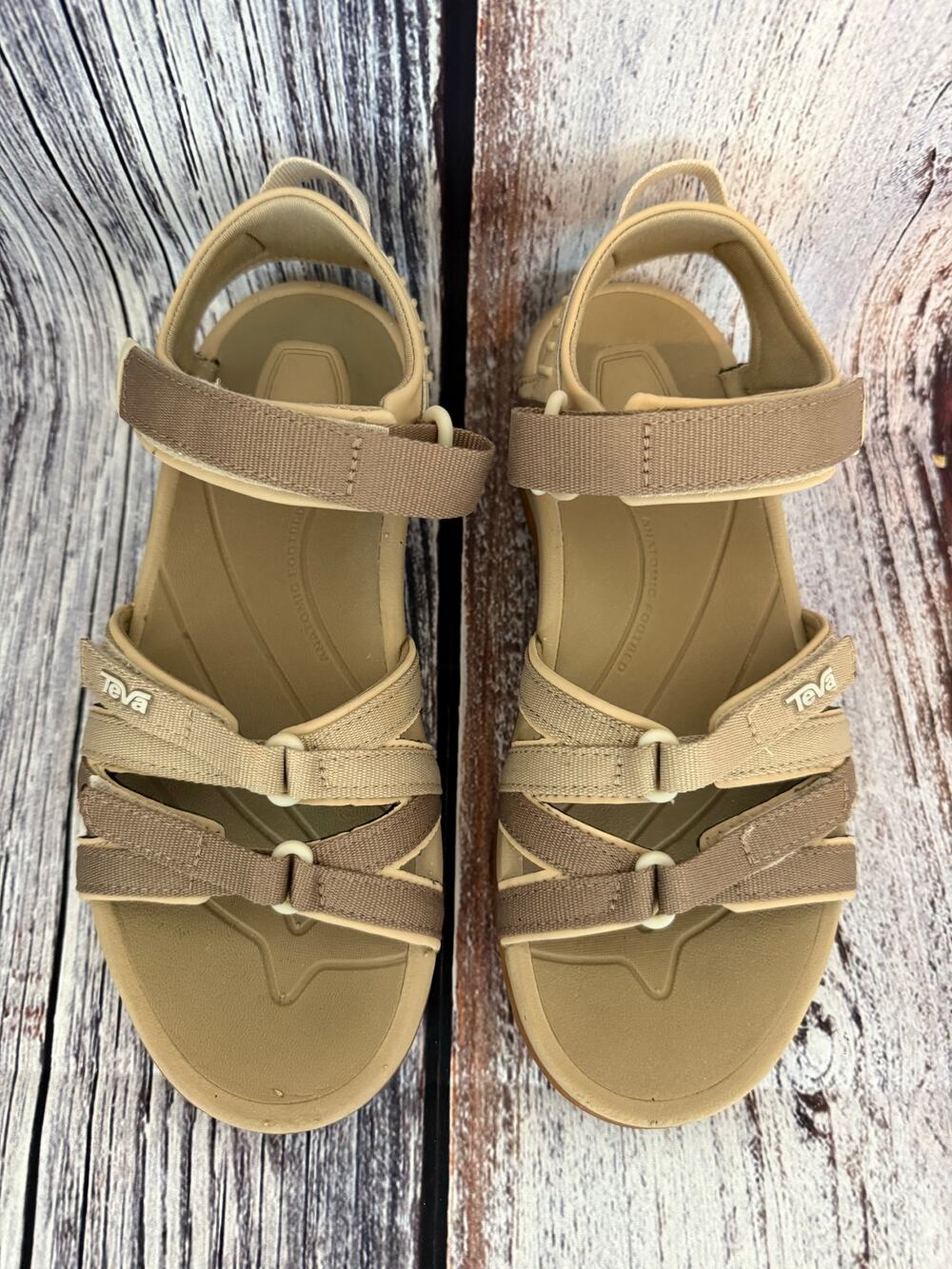 Women’s Teva Tirra Sandals Size 7 Neutral Mix